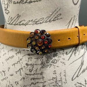 GUIDO ANGELOUI‎ ITALIAN MADE LEATHER BELT